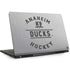 NHL Anaheim Ducks Black Text Dell Inspiron Skin